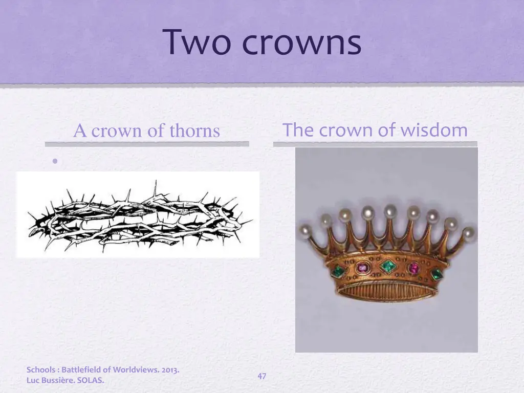 two crowns