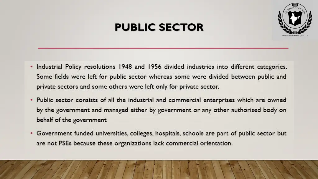 public sector