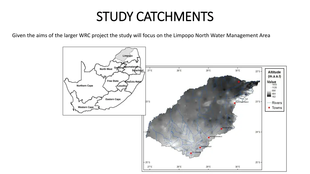 study catchments study catchments