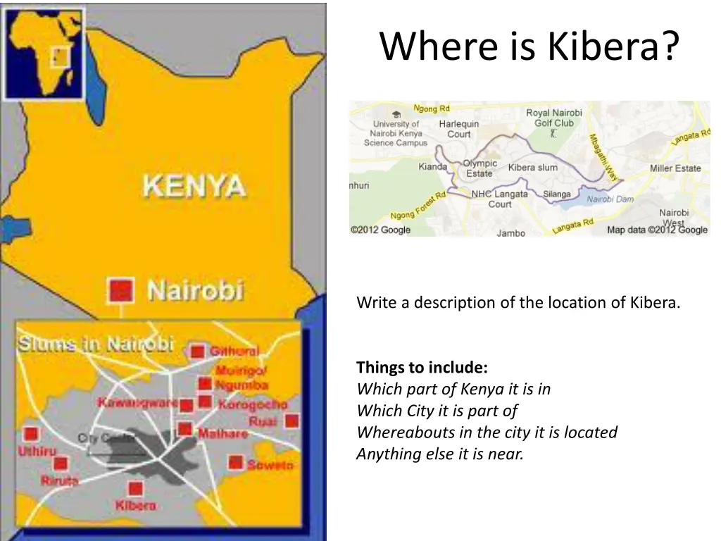 where is kibera