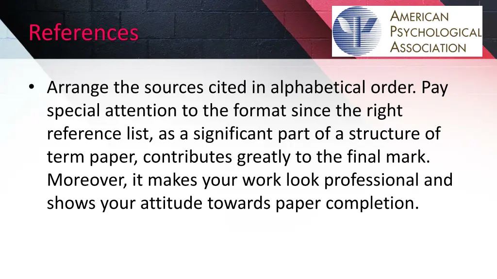 references