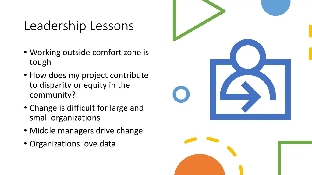 leadership lessons