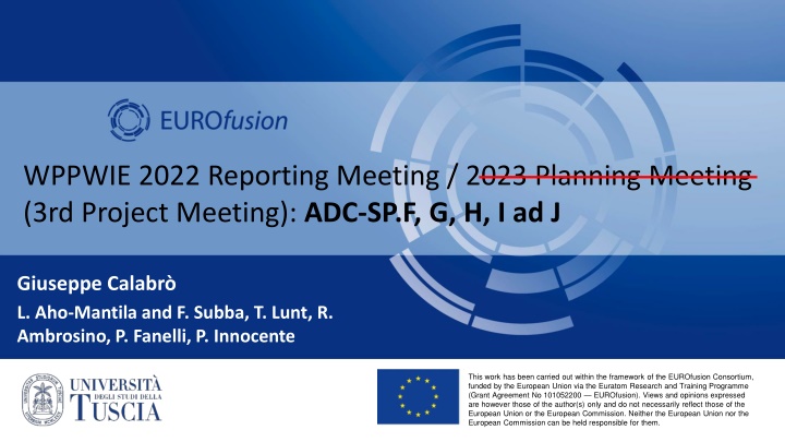 wppwie 2022 reporting meeting 2023 planning