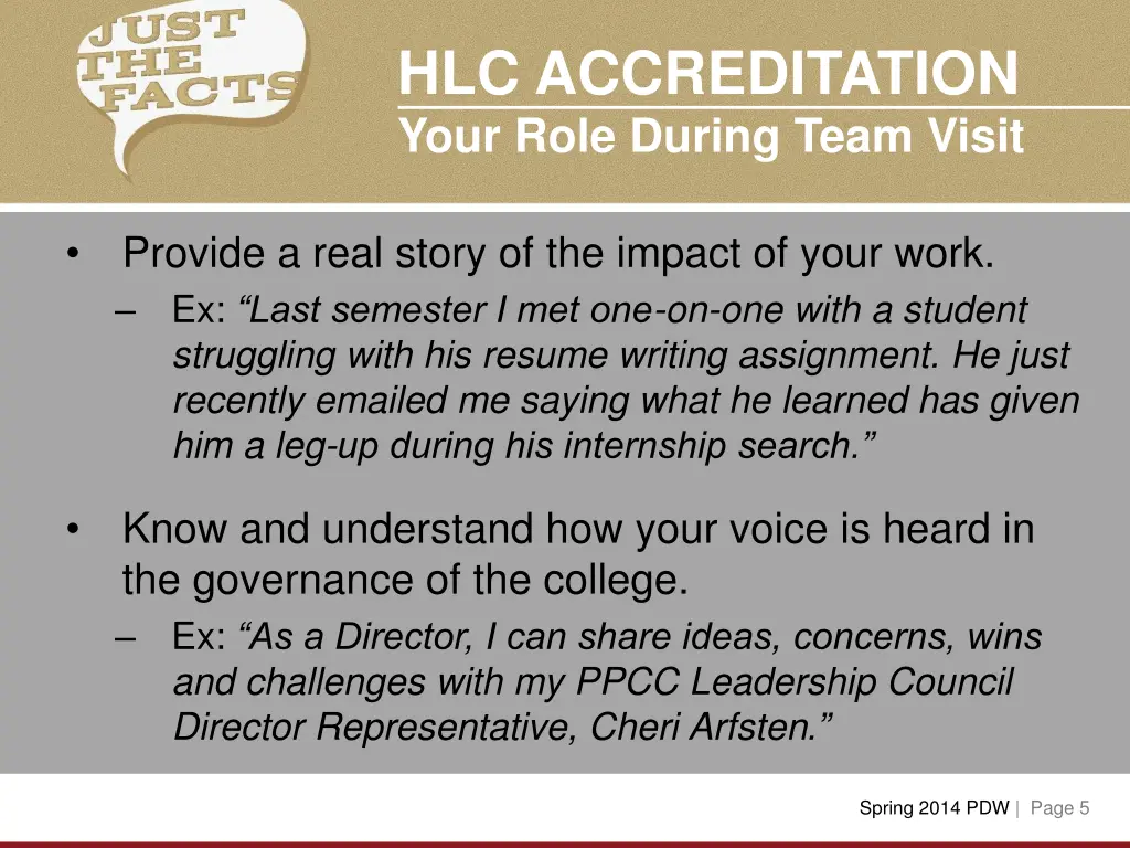 hlc accreditation your role during team visit 1