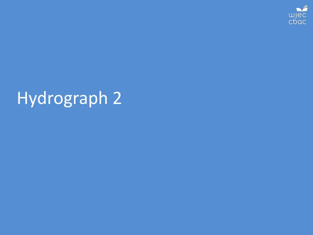 hydrograph 2