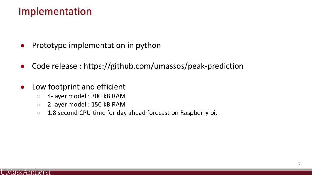 implementation