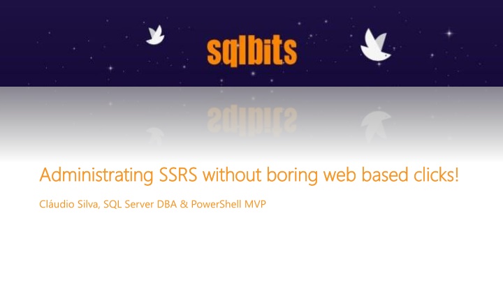 administrating ssrs without boring web based