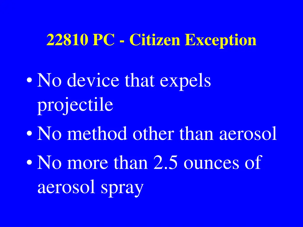 22810 pc citizen exception 3