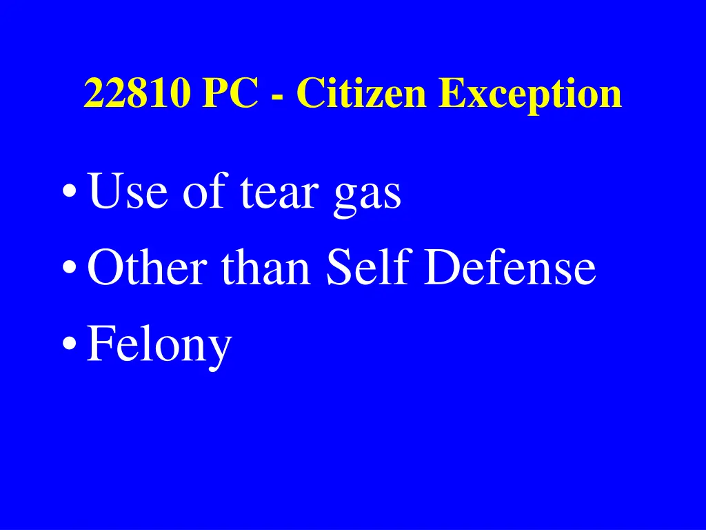 22810 pc citizen exception 5