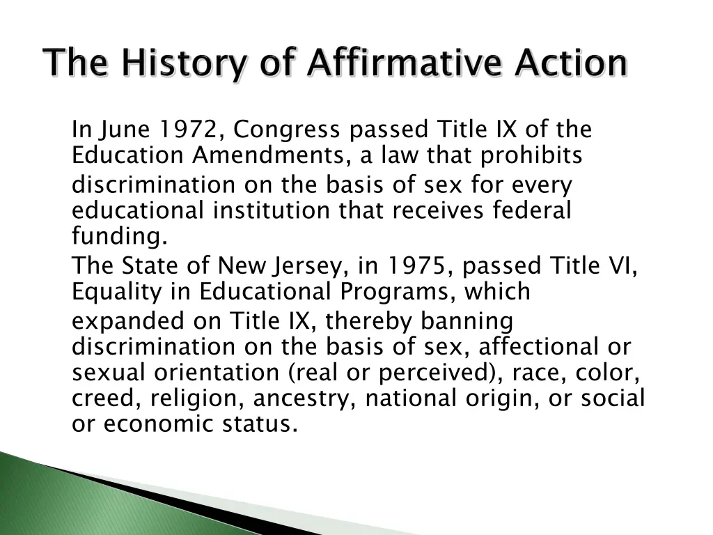 in june 1972 congress passed title