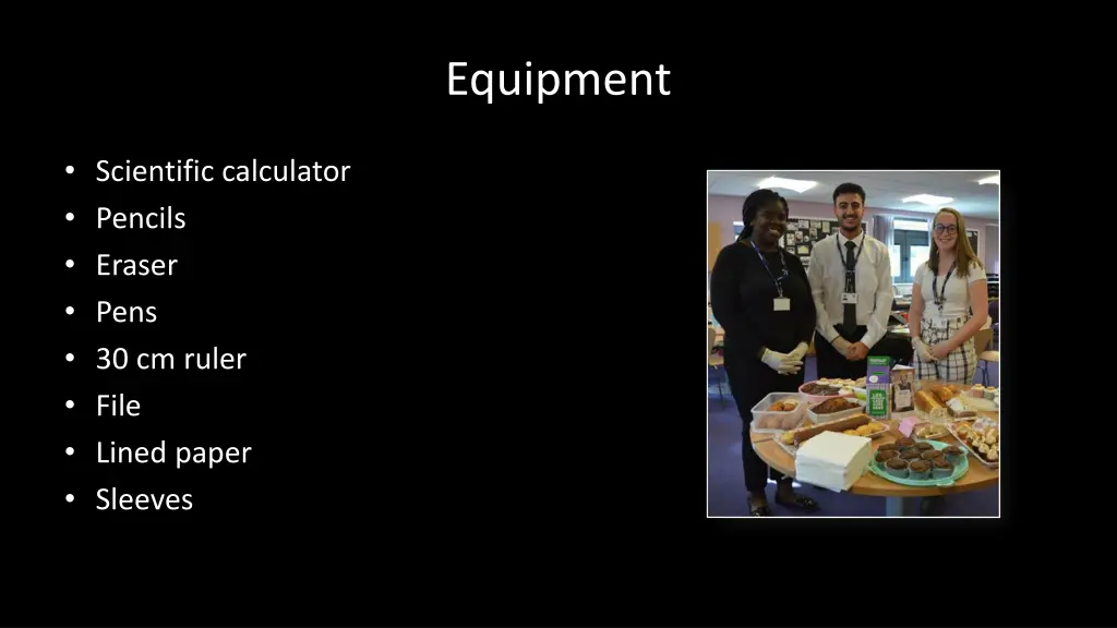 equipment