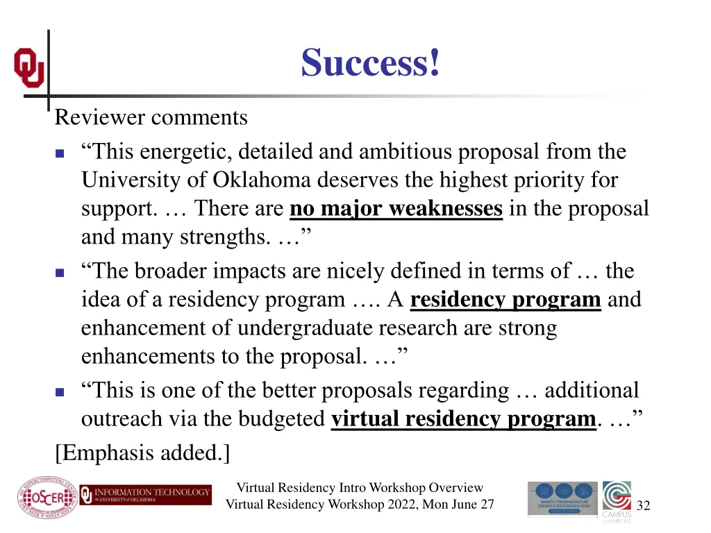 success
