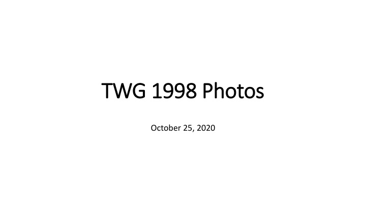twg 1998 photos twg 1998 photos