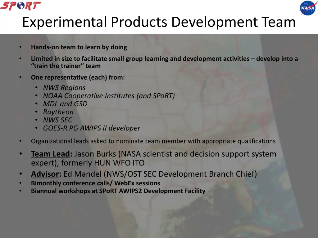 experimental products development team 2