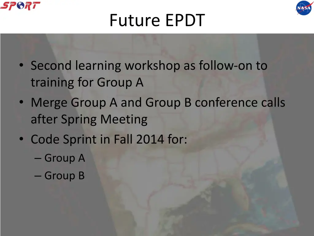future epdt