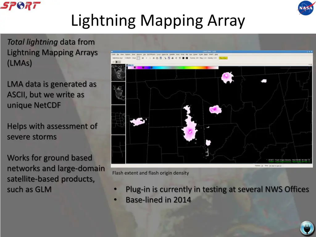 lightning mapping array