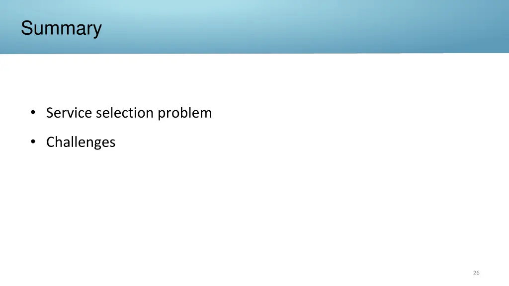 summary