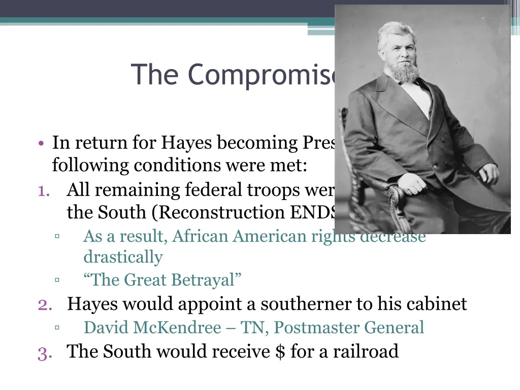 the compromise