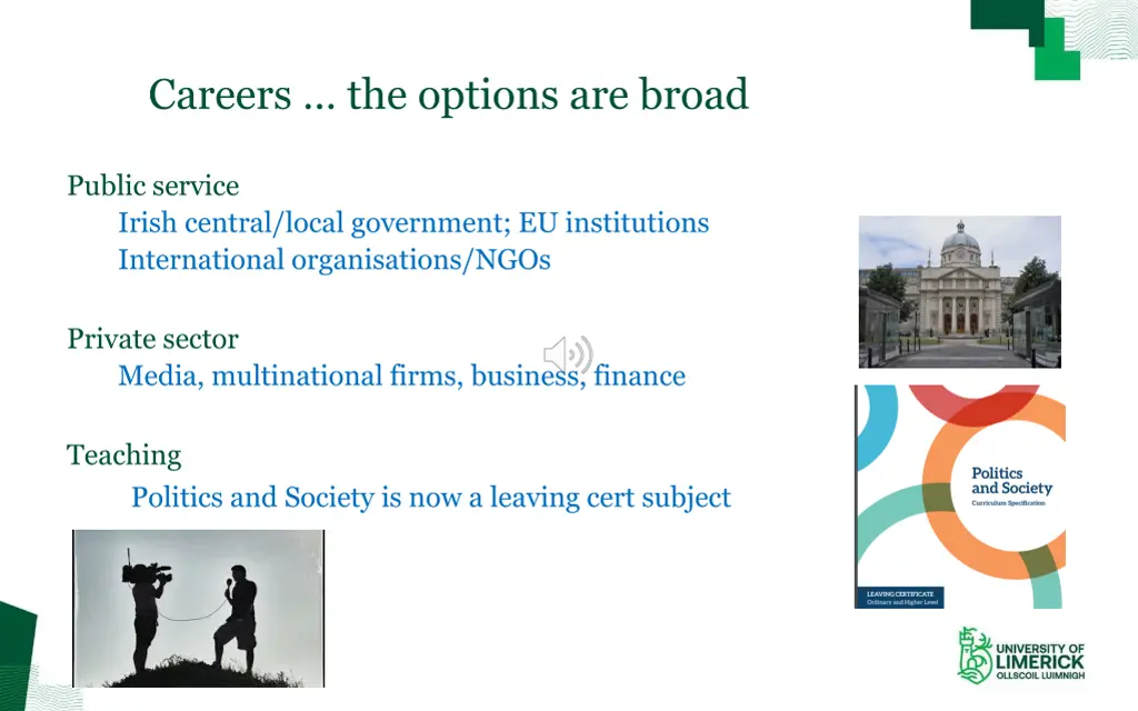 careers the options are broad