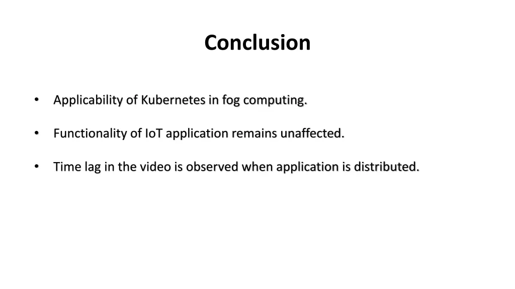 conclusion