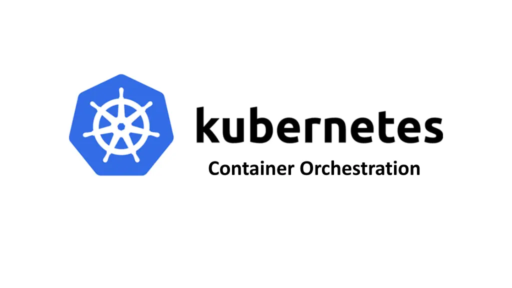 container orchestration