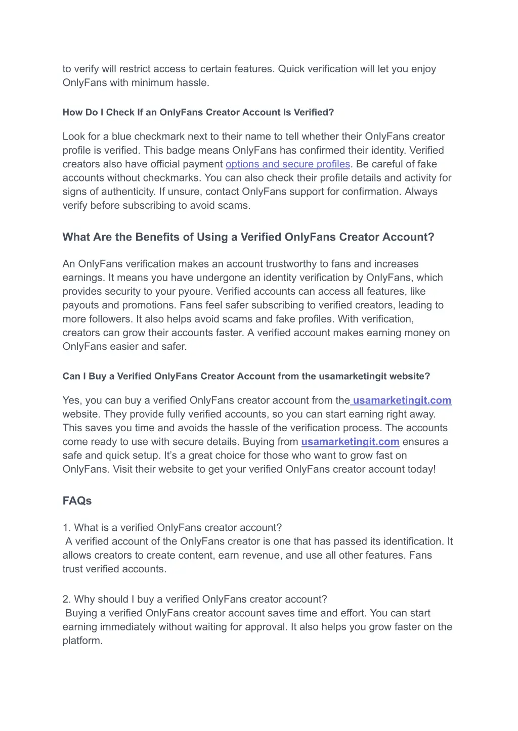 to verify will restrict access to certain