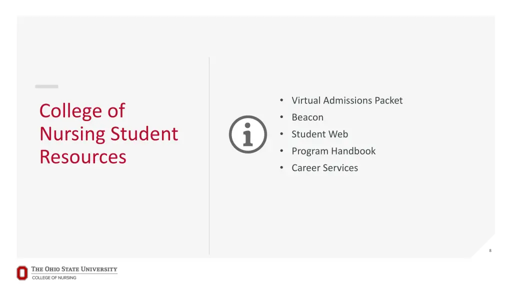 virtual admissions packet beacon student