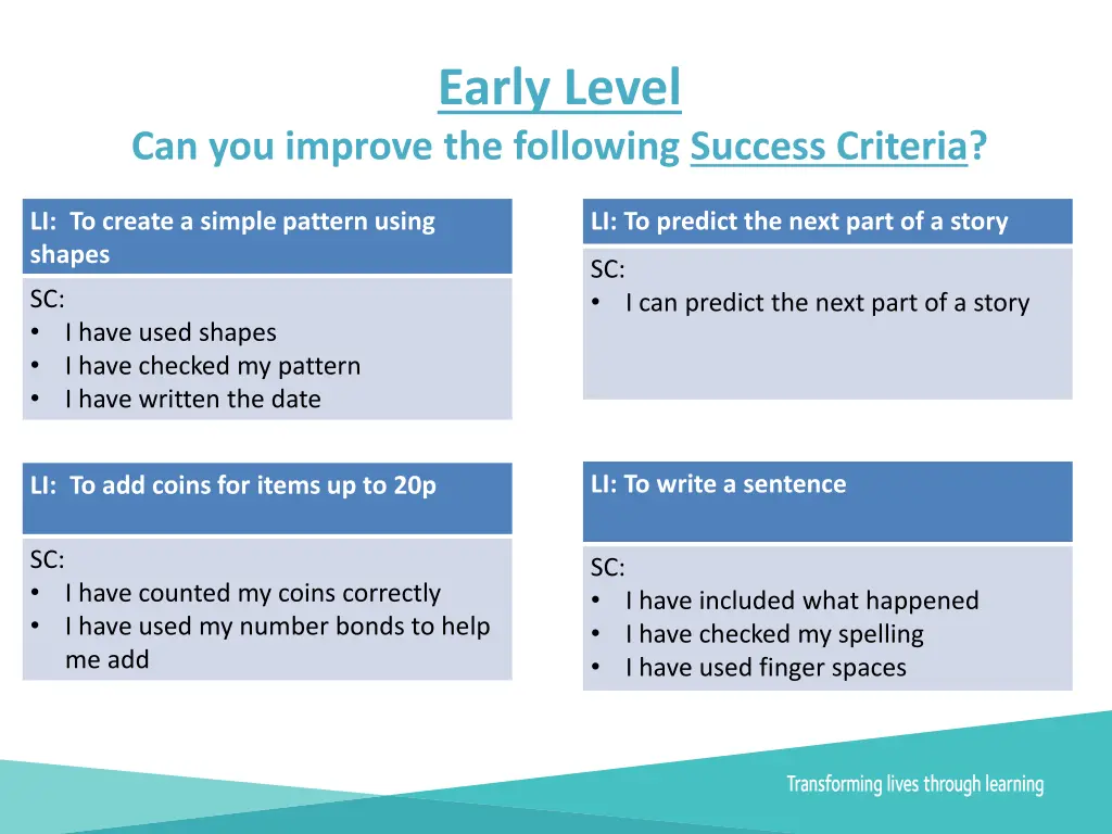 early level