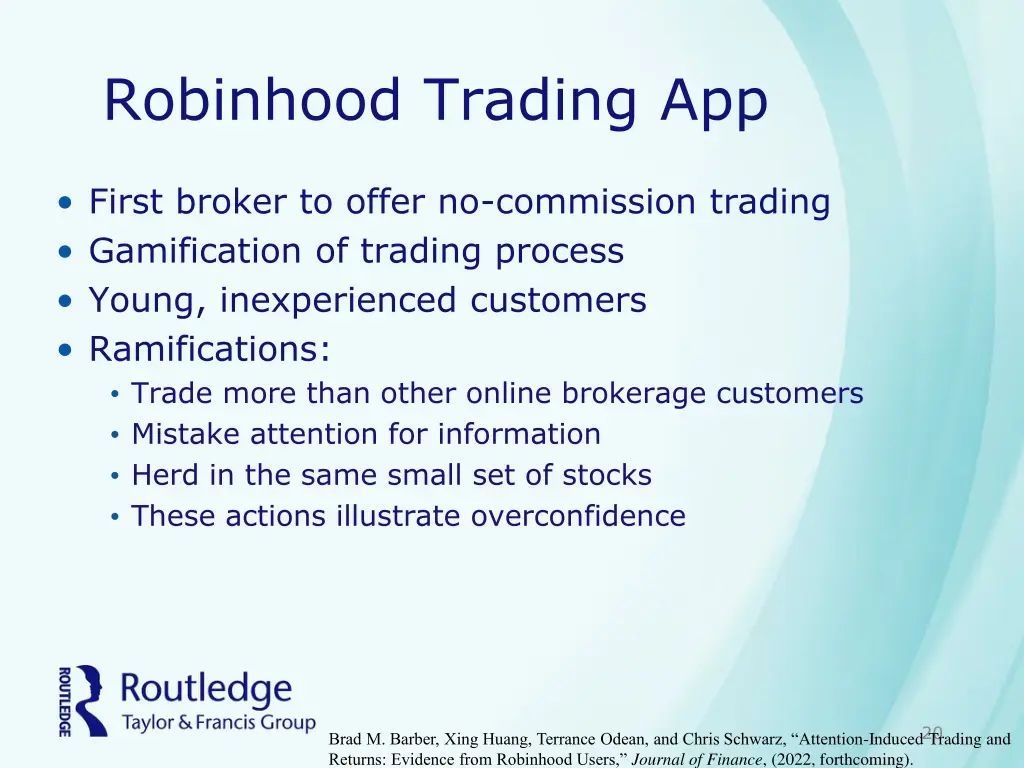 robinhood trading app