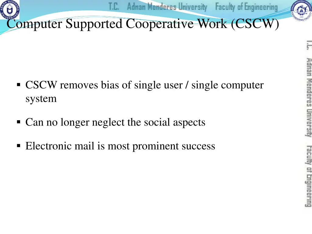 computer supported cooperative work cscw