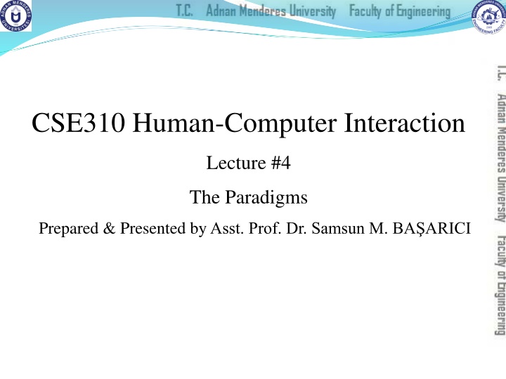 cse310 human computer interaction