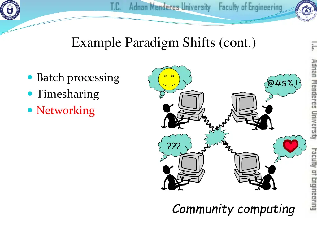 example paradigm shifts cont