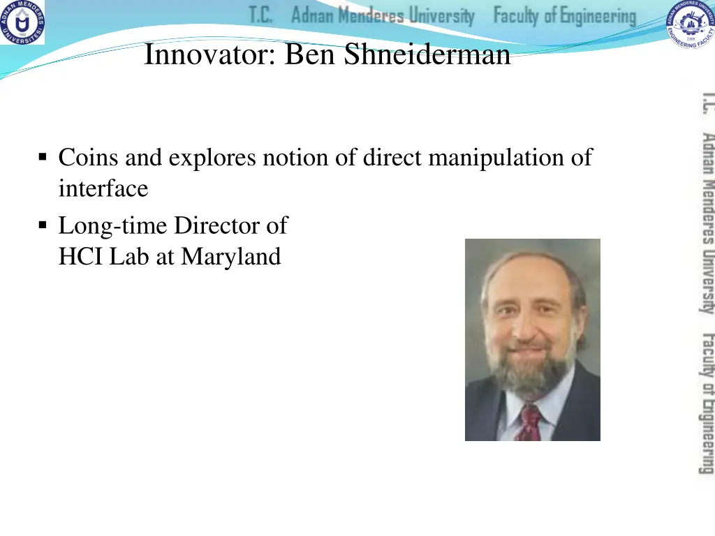 innovator ben shneiderman