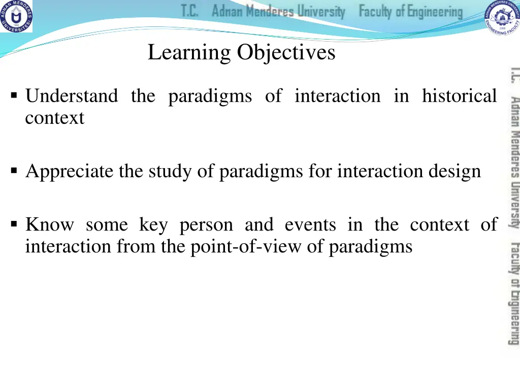 learning objectives