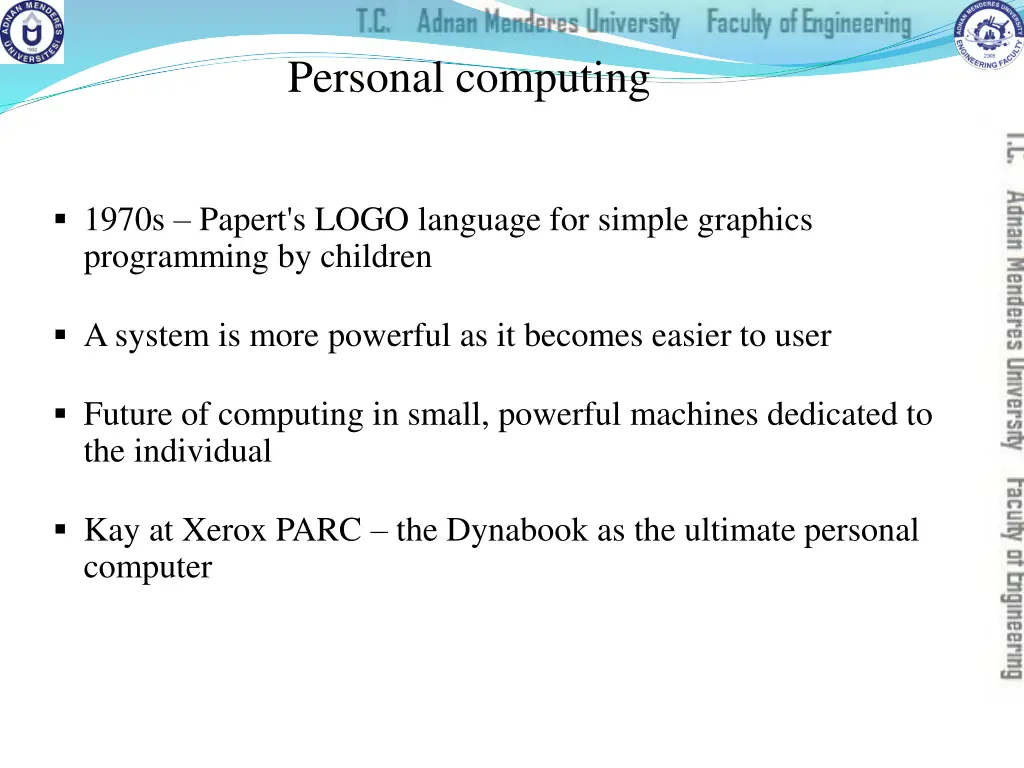 personal computing