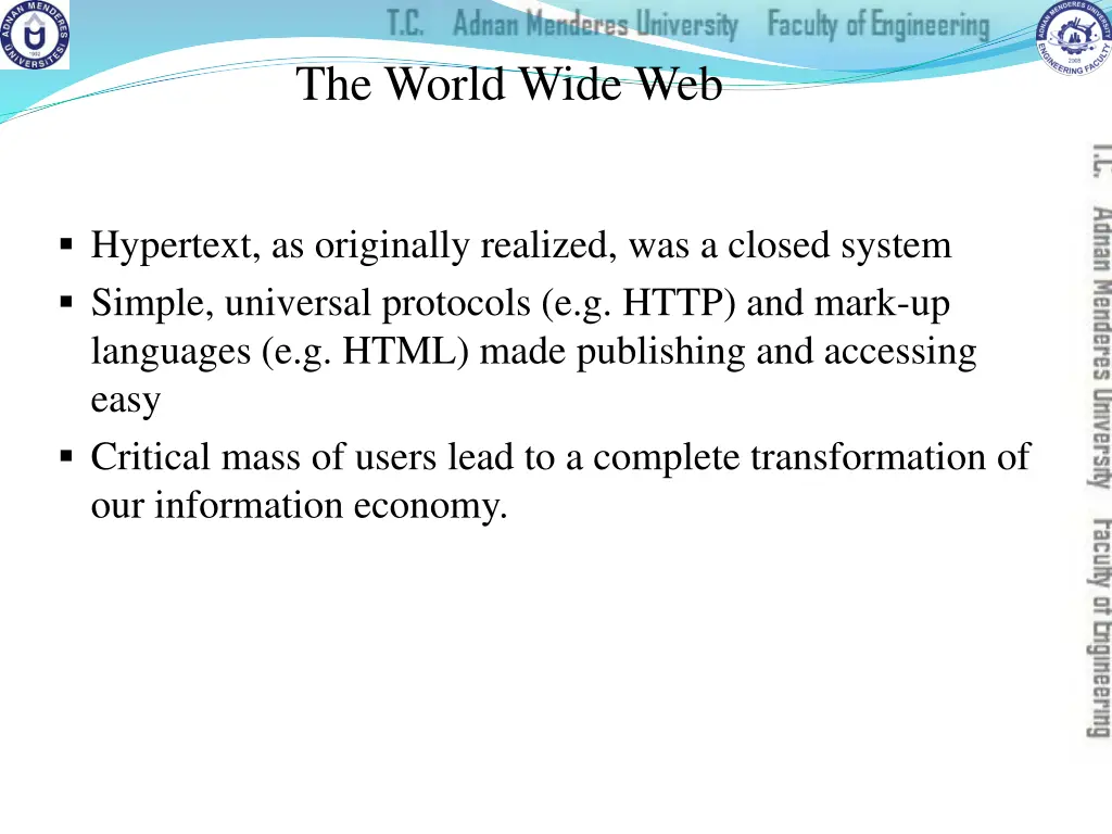the world wide web