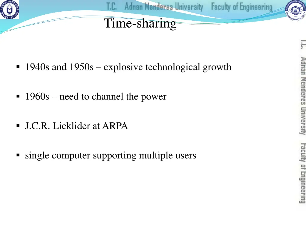time sharing