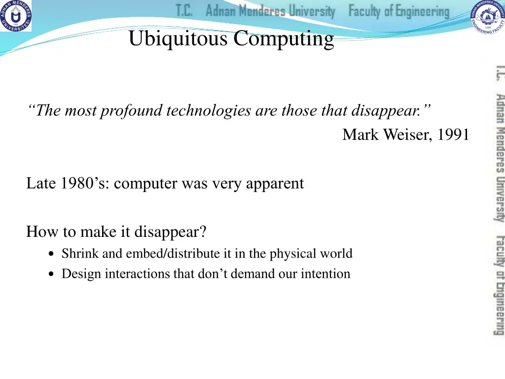 ubiquitous computing