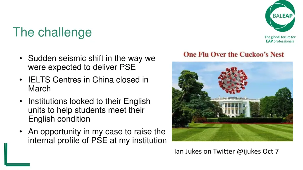 the challenge