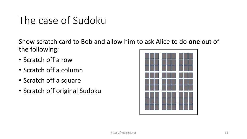 the case of sudoku 4