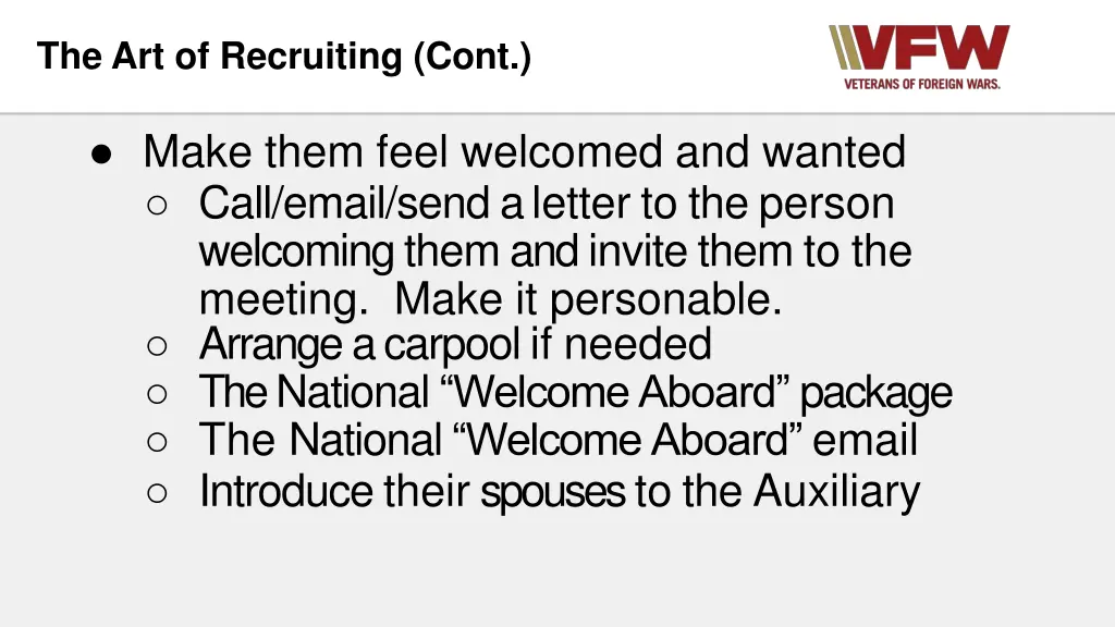 the art of recruiting cont 15