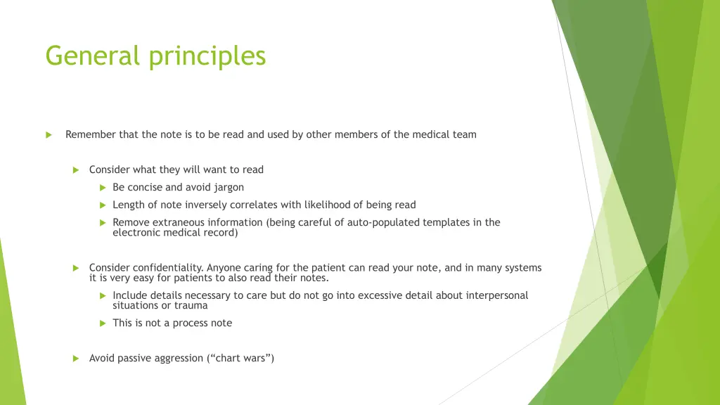 general principles