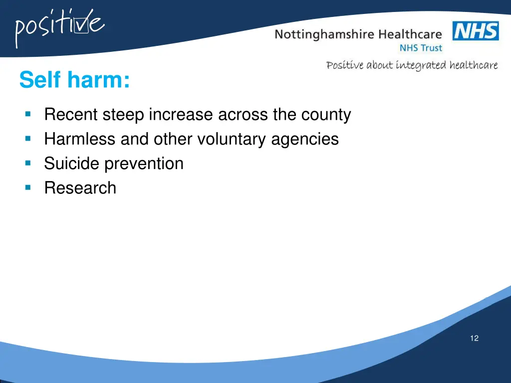 self harm