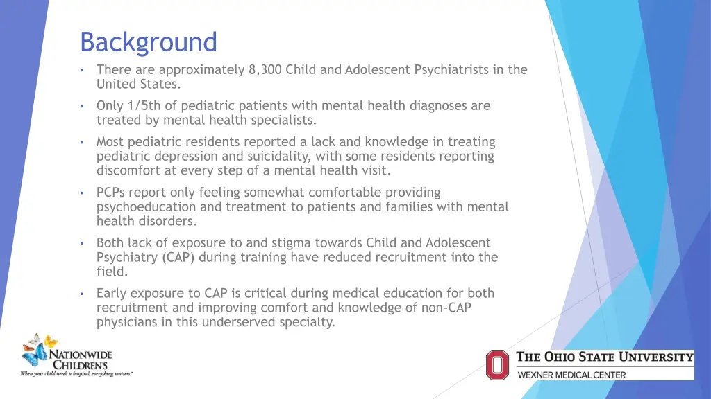 background there are approximately 8 300 child