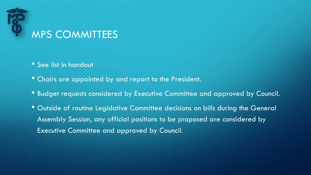 mps committees