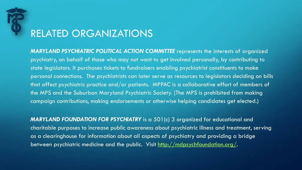 related organizations