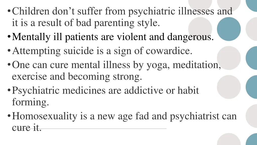 children don t suffer from psychiatric illnesses