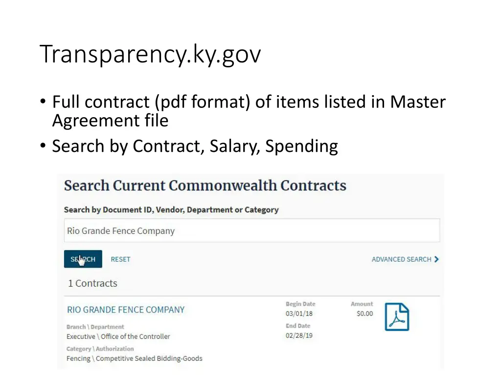 transparency ky gov