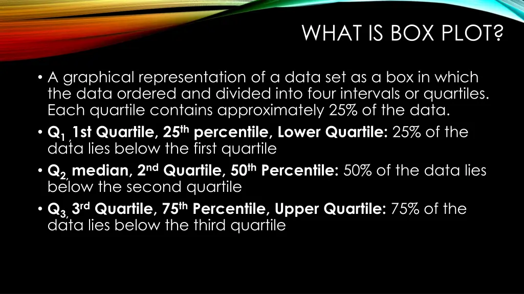 what is box plot