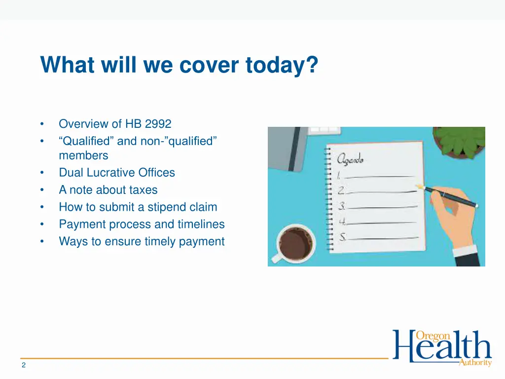 what will we cover today
